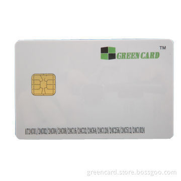 Contact IC Card, Equipped with ISO7816 Protocol, Available with Glossy or Matte Surface